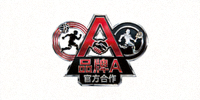 国际知名体育品牌A的官方合作logo