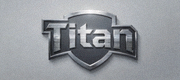 Titan竞技俱乐部logo - 灰色金属质感象征坚固与持久