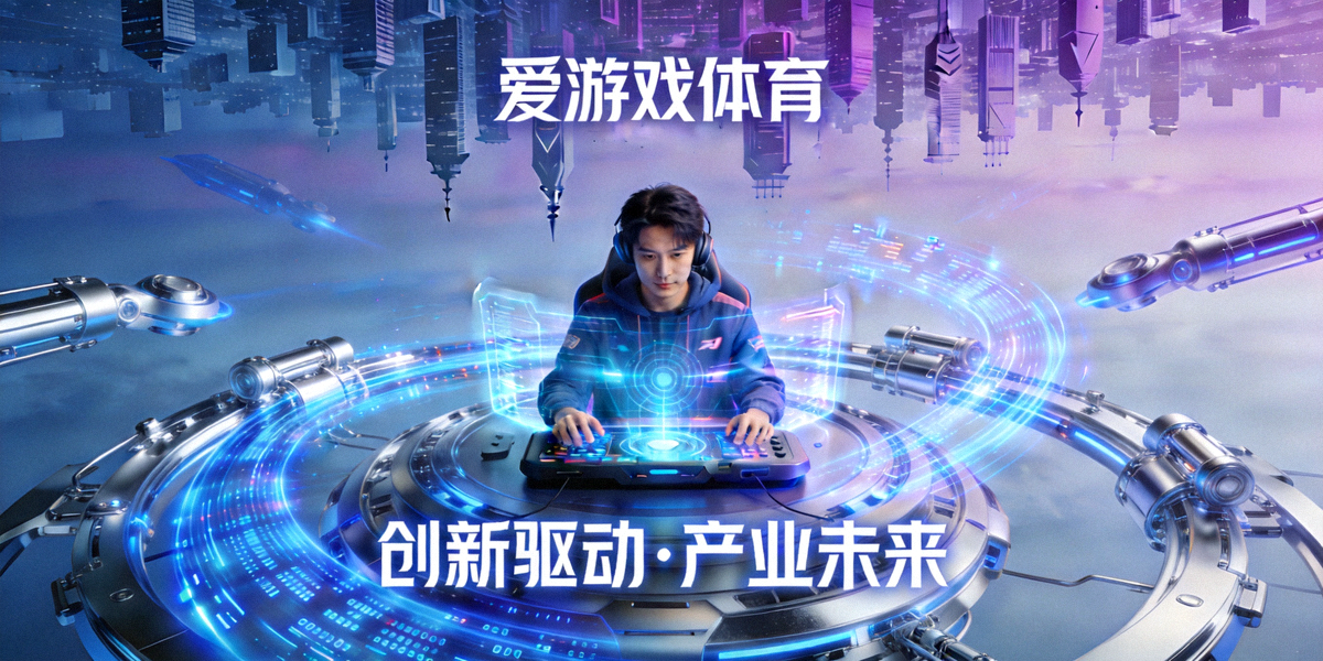 爱游戏体育概念展示，融合电子竞技与未来科技元素，体现品牌创新与产业前瞻性