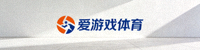 爱游戏体育官方网站logo，橙蓝配色品牌标识图案