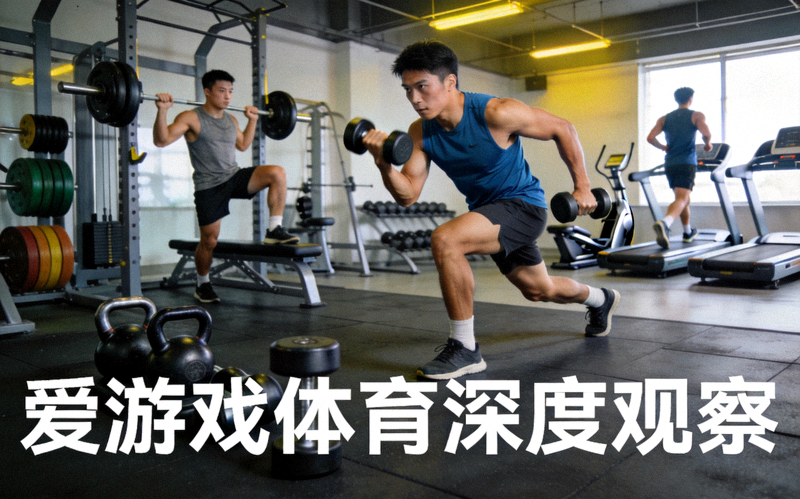运动员在训练馆进行力量与耐力训练，爱游戏体育深度观察配图